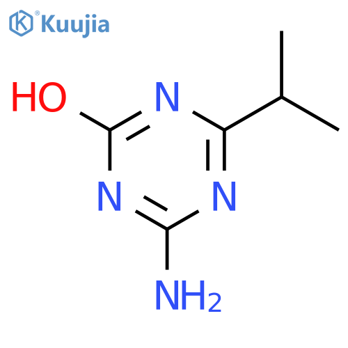 4-Amino-6-isopropyl-1,3,5-triazin-2-ol structure