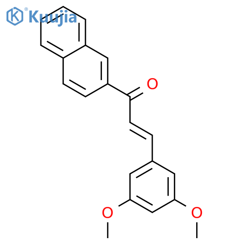 3-(3,5-Dimethoxyphenyl)-1-(naphthalen-2-yl)prop-2-en-1-one structure