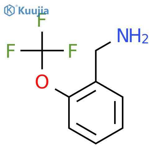1-[2-(trifluoromethoxy)phenyl]methanamine structure
