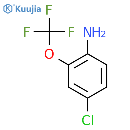 4-Chloro-2-(trifluoromethoxy)aniline structure