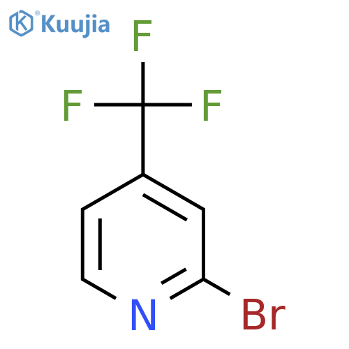 2-Bromo-4-(trifluoromethyl)pyridine structure