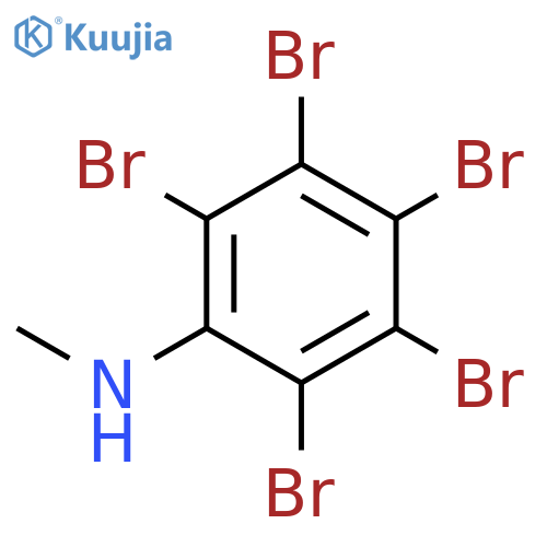 Benzenamine, 2,3,4,5,6-pentabromo-N-methyl- structure