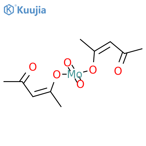 Molybdenum(II) acetylacetonate structure