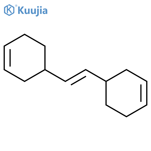 Cyclohexene,4,4'-(1,2-ethenediyl)bis- structure
