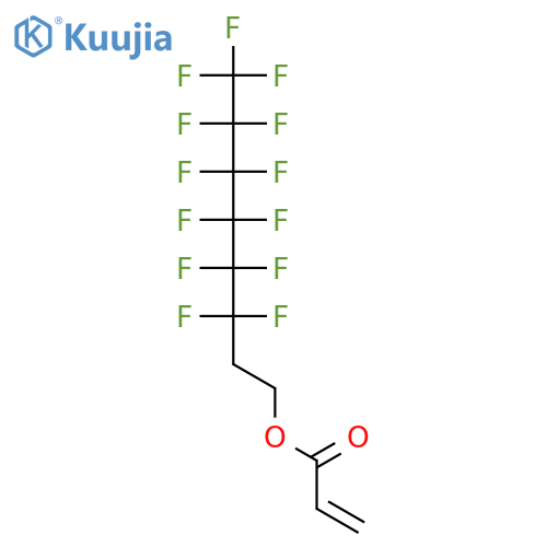 1H,1H,2H,2H-Perfluorooctyl acrylate structure