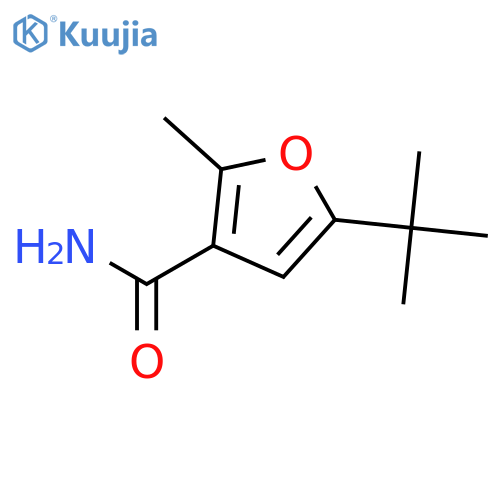 5-(tert-Butyl)-2-methylfuran-3-carboxamide structure