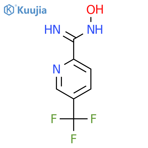 N-Hydroxy-5-(trifluoromethyl)picolinimidamide structure