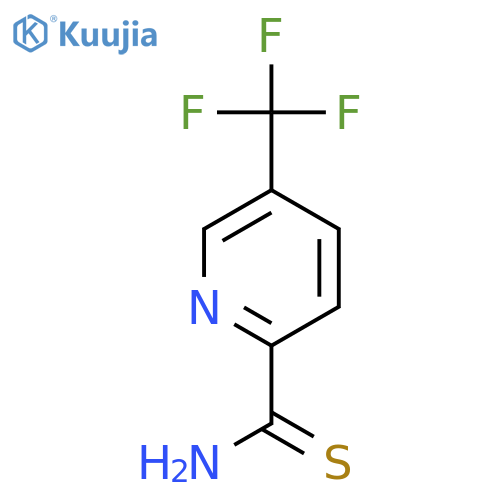 5-(Trifluoromethyl)pyridine-2-thioamide structure