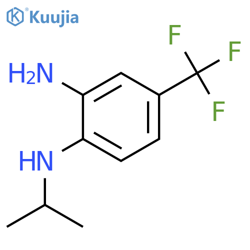 3-Amino-4-(isopropylamino)benzotrifluoride structure