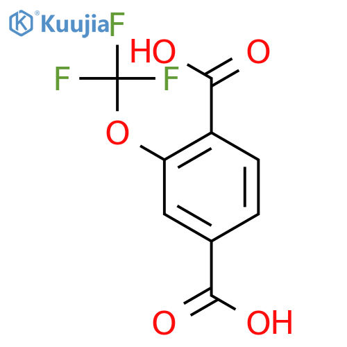 2-(Trifluoromethoxy)terephthalic Acid (>85%) structure