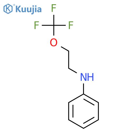 2-(Trifluoromethoxy)ethylaminobenzene structure
