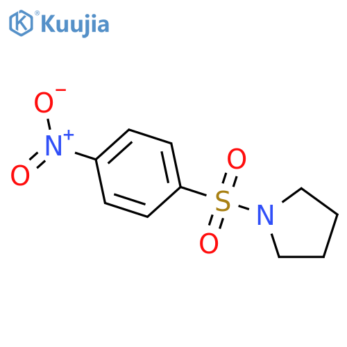 1-(4-Nitrophenyl)sulfonylpyrrolidine structure