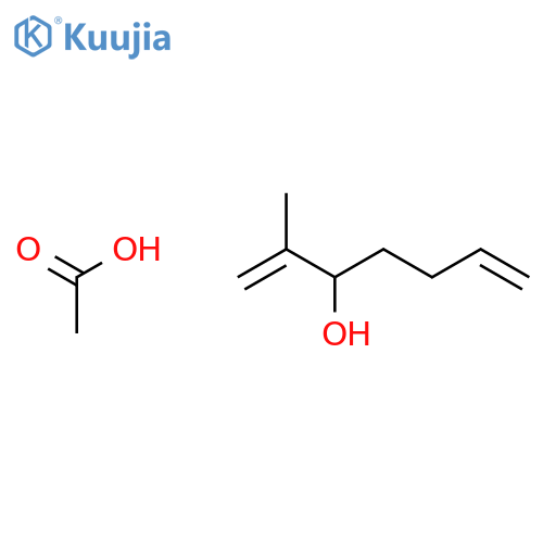 1,6-Heptadien-3-ol, 2-methyl-, acetate structure