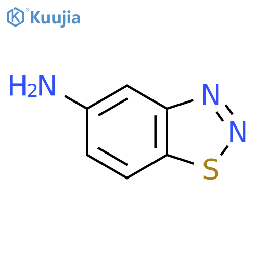 1,2,3-Benzothiadiazol-5-amine structure