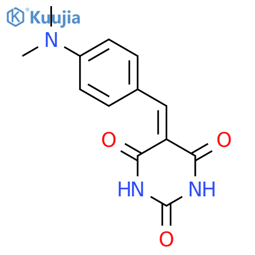5-{[4-(dimethylamino)phenyl]methylidene}-1,3-diazinane-2,4,6-trione structure