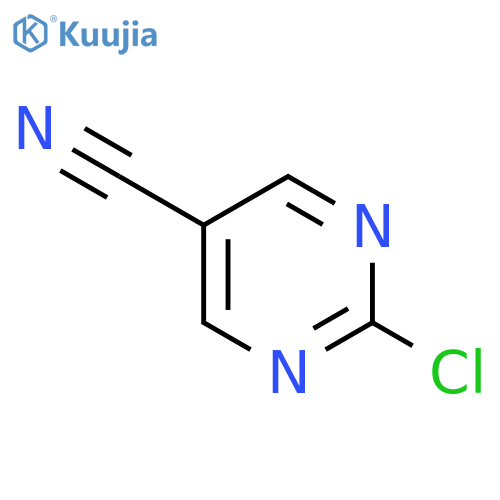2-Chloropyrimidine-5-carbonitrile structure