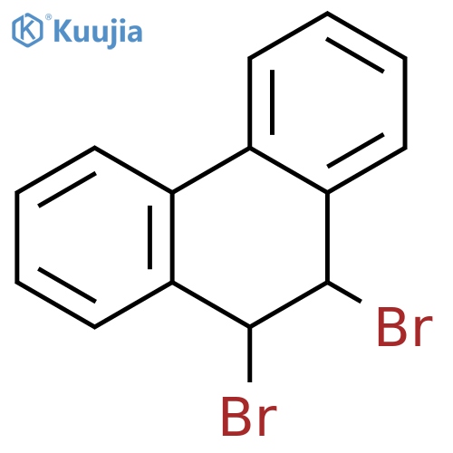 Phenanthrene, 9,10-dibromo-9,10-dihydro- structure
