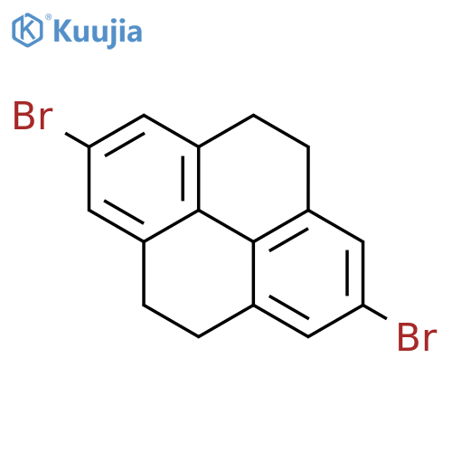 2,7-Dibromo-4,5,9,10-tetrahydro-pyrene structure