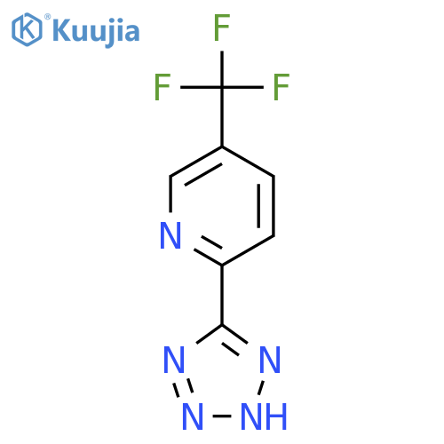 5-5-(Trifluoromethyl)-pyrid-2-yl-1H-tetrazole structure