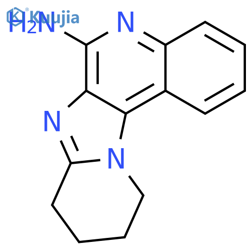 Pyrido[1',2':1,2]imidazo[4,5-c]quinolin-6-amine, 8,9,10,11-tetrahydro- structure