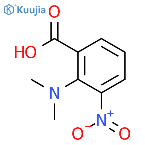 Benzoic acid,2-(dimethylamino)-3-nitro- structure