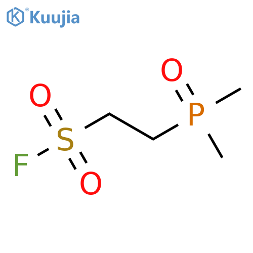 2-Dimethylphosphorylethanesulfonyl fluoride structure
