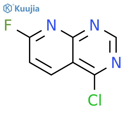 Pyrido[2,3-d]pyrimidine, 4-chloro-7-fluoro- structure