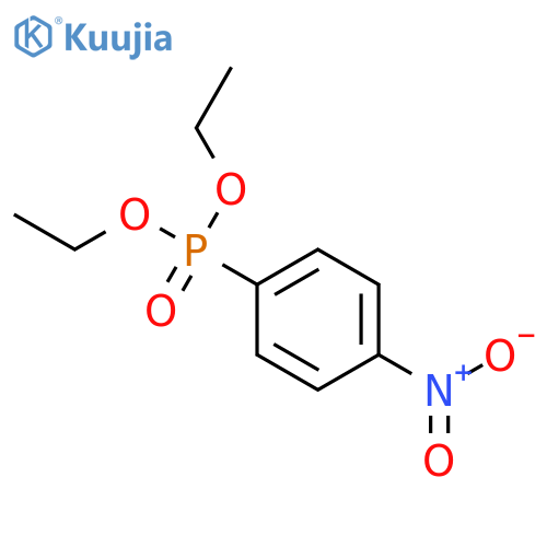 Phosphonic acid,P-(4-nitrophenyl)-, diethyl ester structure
