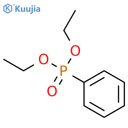 Phosphonic acid,P-phenyl-, diethyl ester structure