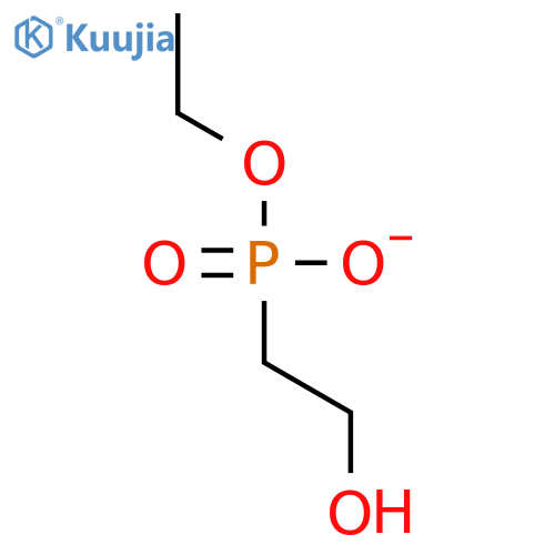 Phosphonic acid, (2-hydroxyethyl)-, monoethyl ester structure