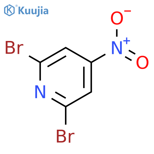 2,6-Dibromo-4-nitropyridine structure