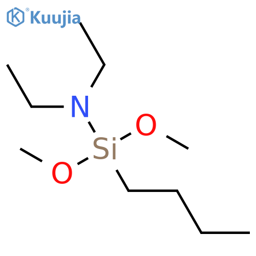 Silanamine, 1-butyl-N,N-diethyl-1,1-dimethoxy- structure