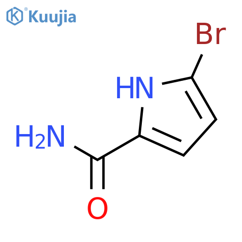 5-Bromo-1H-pyrrole-2-carboxamide structure