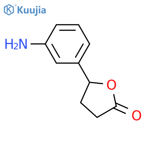 2(3H)-Furanone, 5-(3-aminophenyl)dihydro- (9CI, ACI) structure