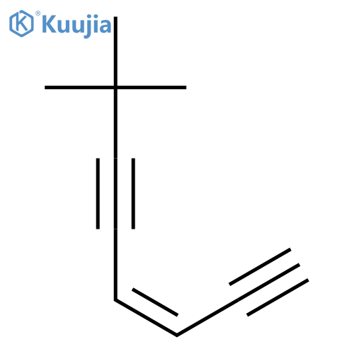 3-Octene-1,5-diyne, 7,7-dimethyl-, (3Z)- structure