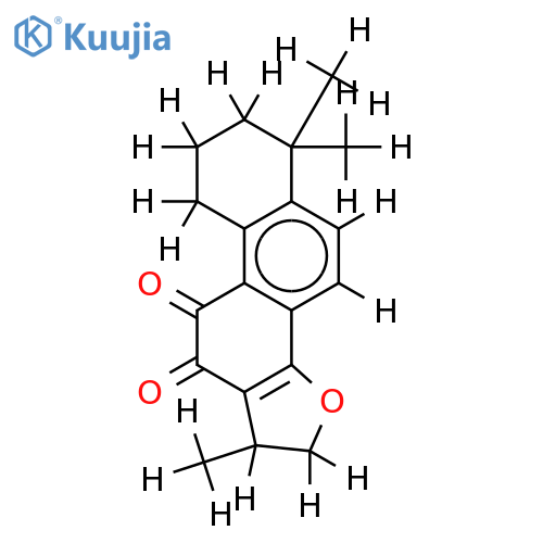 1,6,6-trimethyl-1H,2H,6H,7H,8H,9H,10H,11H-phenanthro1,2-bfuran-10,11-dione structure