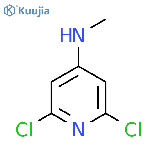 2,6-Dichloro-N-methylpyridin-4-amine structure
