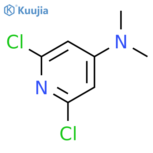 2,6-Dichloro-N,N-dimethylpyridin-4-amine structure