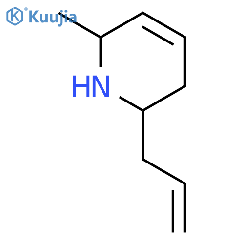(2S,6S)-2-Allyl-6-methyl-1,2,3,6-tetrahydropyridine structure