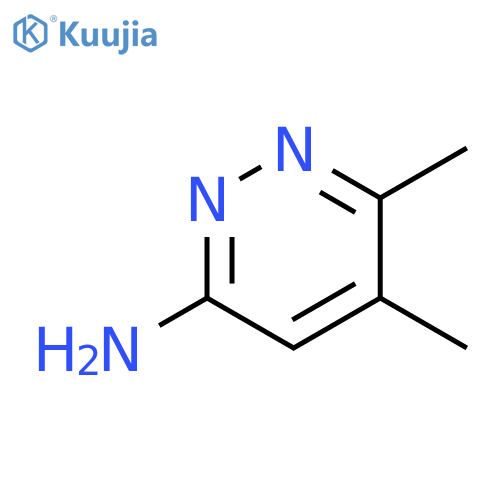 5,6-dimethylpyridazin-3-amine structure