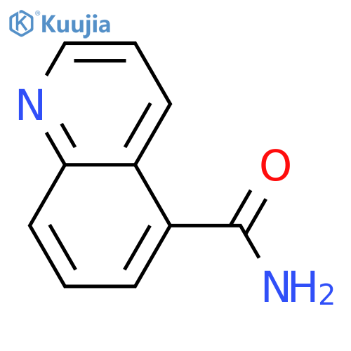 Quinoline-5-carboxamide structure