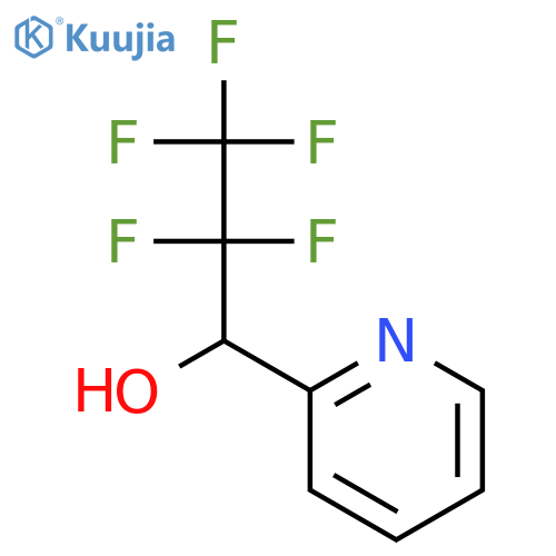 2,2,3,3,3-Pentafluoro-1-(pyridin-2-yl)propan-1-ol structure