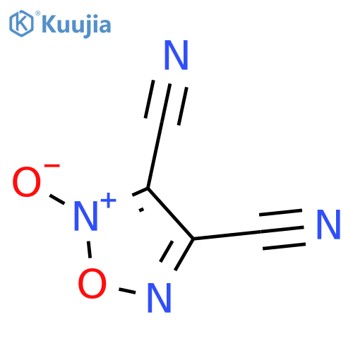 1,2,5-Oxadiazole-3,4-dicarbonitrile,2-oxide structure