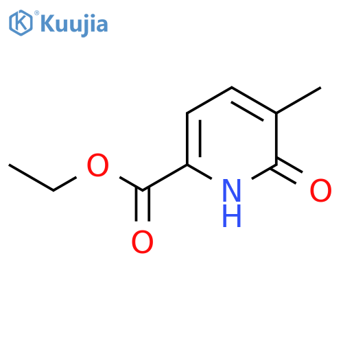 Ethyl 6-hydroxy-5-methylpicolinate structure