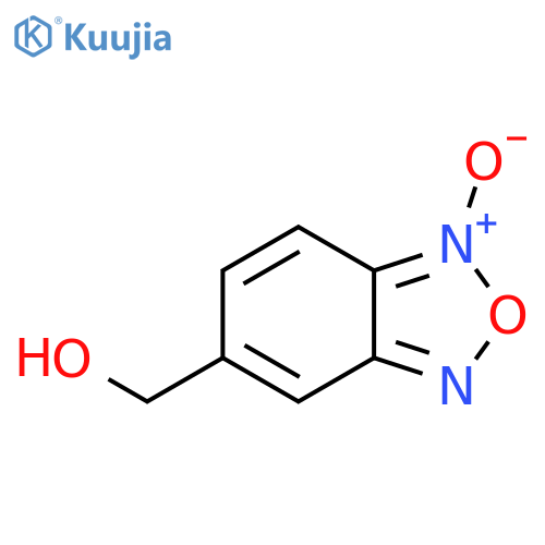 2,1,3-Benzoxadiazole-5-methanol,1-oxide structure