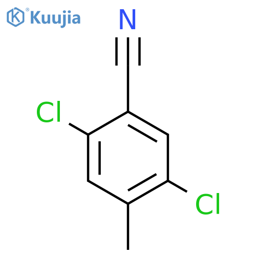 2,5-Dichloro-4-methylbenzonitrile structure
