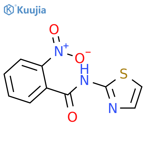 2-Nitro-N-(thiazol-2-yl)benzamide structure