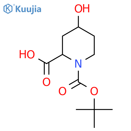 (2R,4S)-4-Hydroxypiperidine-2-carboxylic Acid structure