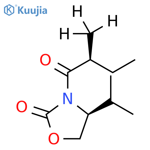 (4S)-4-(1-Methylethyl)-3-(2S)-2-methyl-1-oxobutyl-2-oxazolidinone-d3 structure