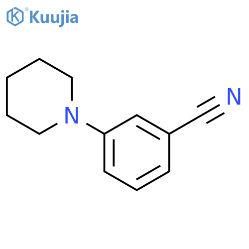 3-Piperidin-1-ylbenzonitrile structure